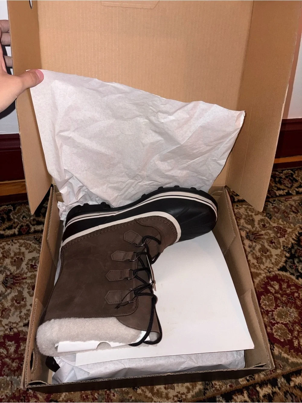 NWT Sorel Men's Caribou Boot 10.5